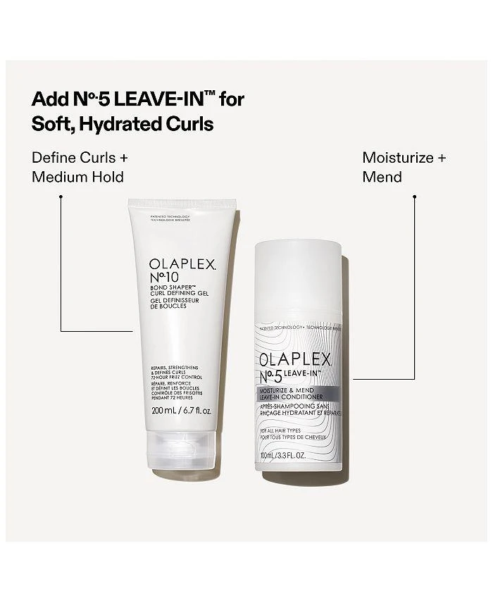 Olaplex No. 10 Bond Shaper Curl Defining Gel 6.7 oz. 5