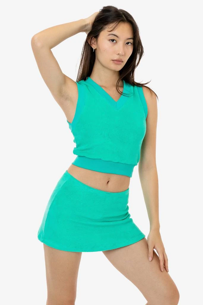 Los Angeles Apparel RLT384 - Loop Terry Mini Skort 18