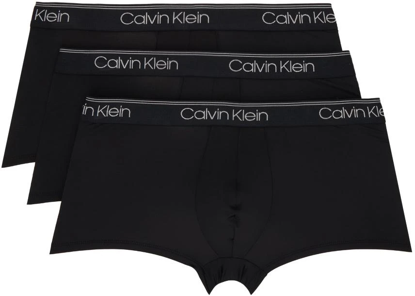 Calvin Klein Three-Pack Black Boxers 1