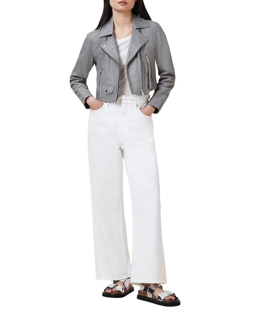 ALL SAINTS Elora Leather Biker Jacket 2