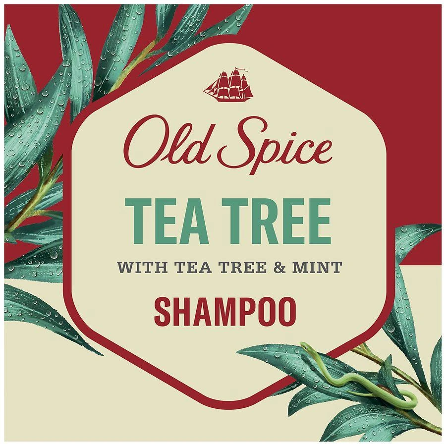 Old Spice Shampoo for Men, Cooling, Removes Built Up Dirt and Oil, Mint 7
