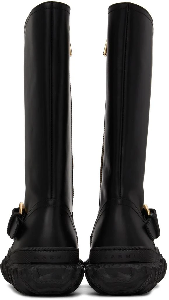 Marni Black Buckle Army Boot 2