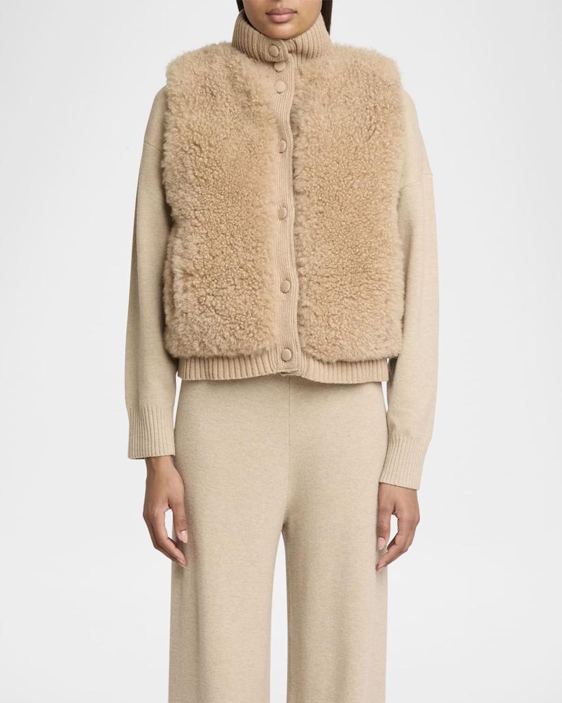 Yves Salomon Gilet Shearling Vest