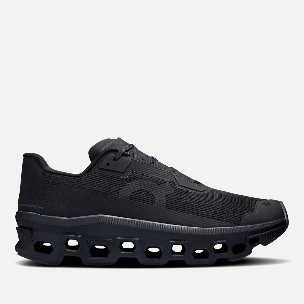On Men's Cloudmonster Void Running Trainers - Black/Black