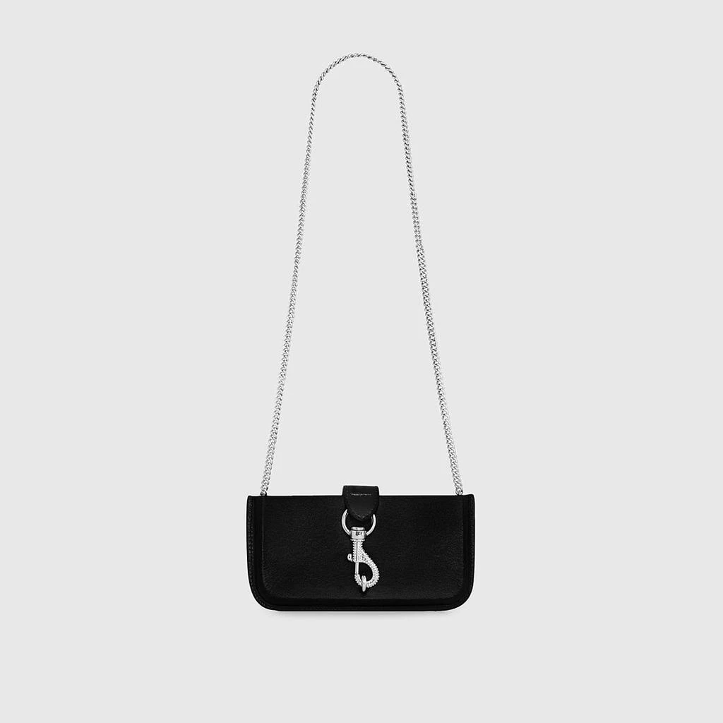 Rebecca Minkoff Phone Crossbody With Crystal Dog Clip 6