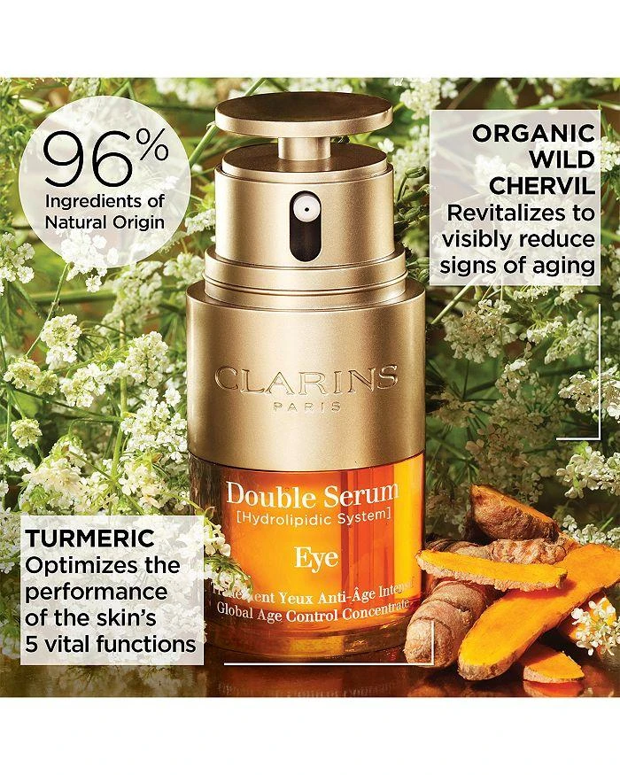 Clarins Double Serum Eye Firming & Hydrating Anti-Aging Concentrate 0.68 oz. 4