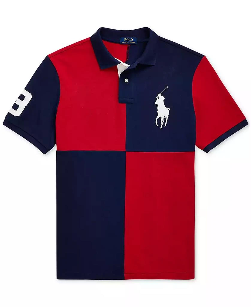 Ralph Lauren Men's Custom Slim Fit Big Pony Mesh Polo Shirt 5