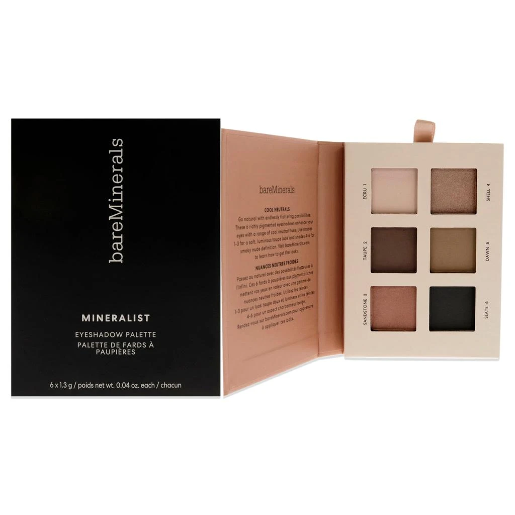 BareMinerals Mineralist Eyeshadow Palette - Ultranatural by  for Women - 0.24 oz Eye Shadow