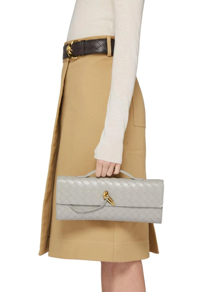 Bottega Veneta Long Andiamo clutch with handle 8