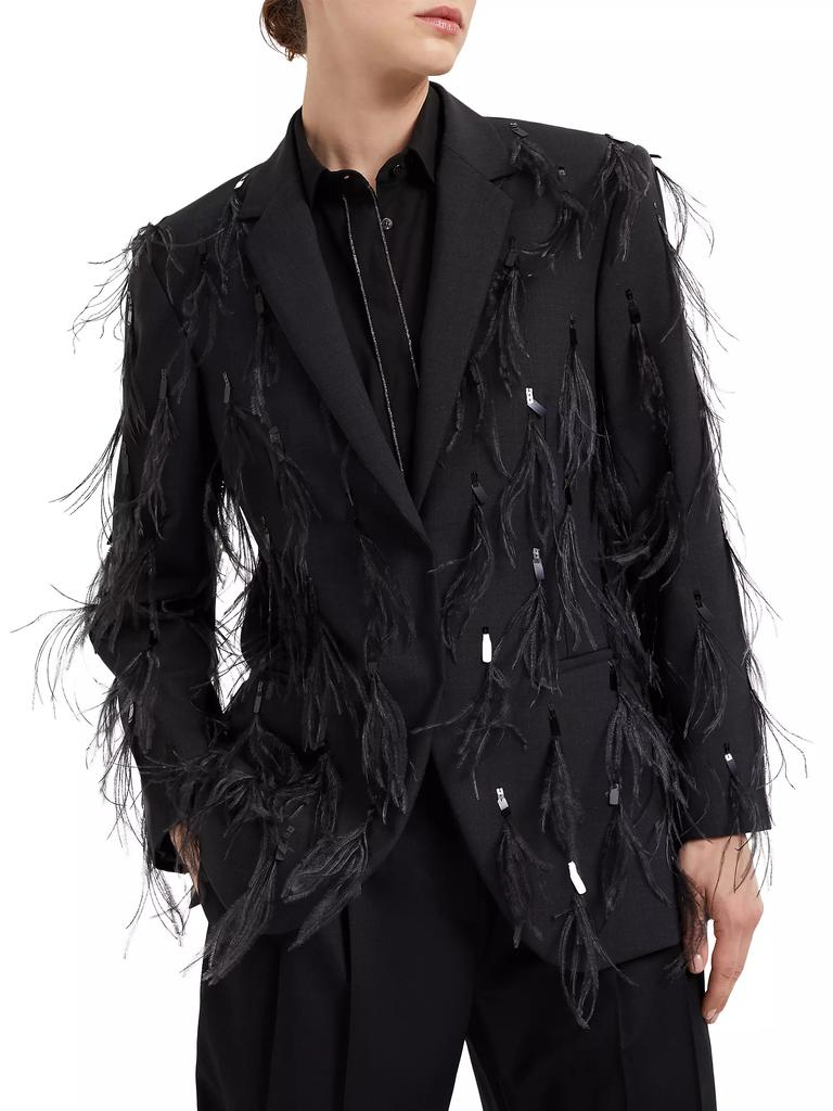 Brunello Cucinelli Tropical Luxury Wool Blazer