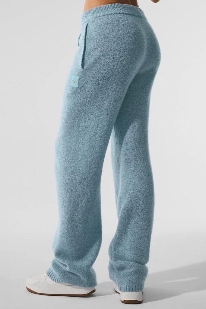 Alo New Class Cashmere Sweatpant - Bone Heather 4