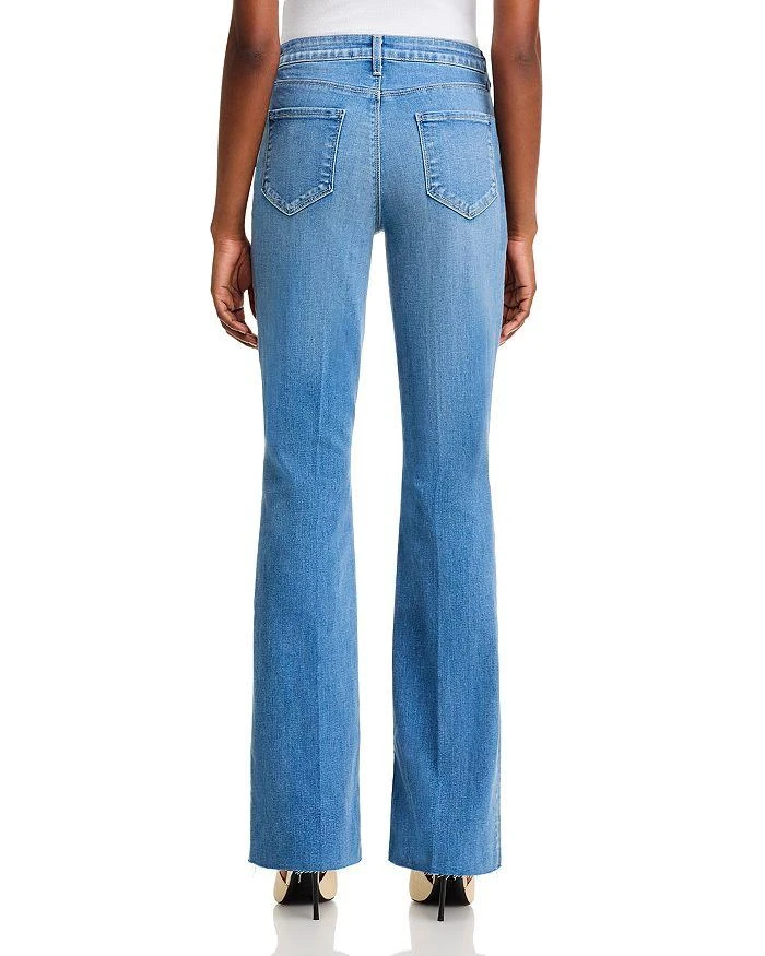 L'Agence LAGENCE Ruth High Rise Straight Jeans in Garvey 3