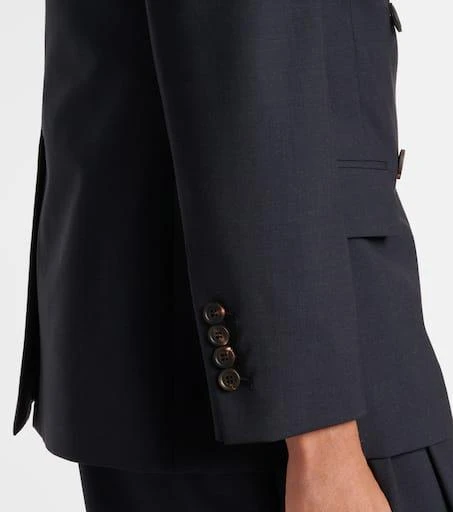 Brunello Cucinelli Wool-blend blazer 5
