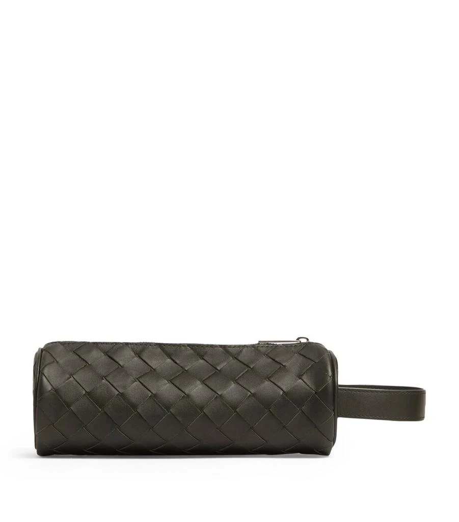 Bottega Veneta Leather Intrecciato Pencil Case 2