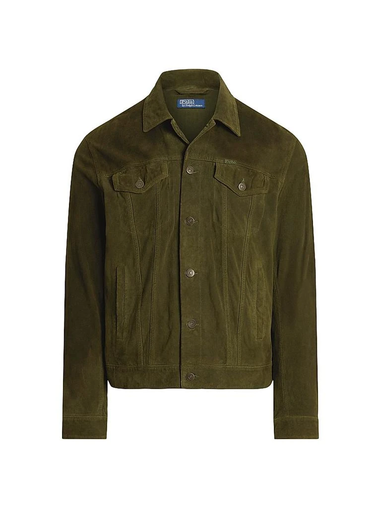 Ralph Lauren Suede Trucker Jacket 1
