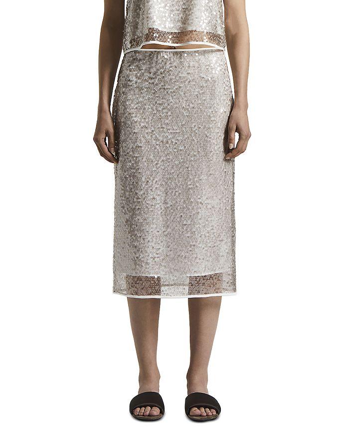 LONG SKIRT IN LIGHTWEIGHT CANVAS PARACHUTE – On Sale Now