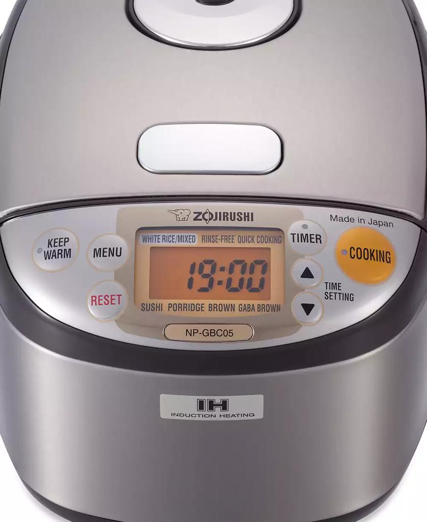 Zojirushi NP-GBC05XT Induction Heating System Micom® 3-cup Cooker & Warmer