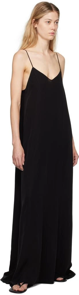 The Row Black Kole Maxi Dress 4