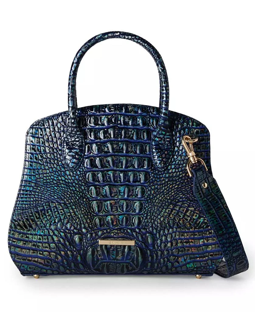 Brahmin Rosetta Melbourne Medium Leather Satchel Bag 2