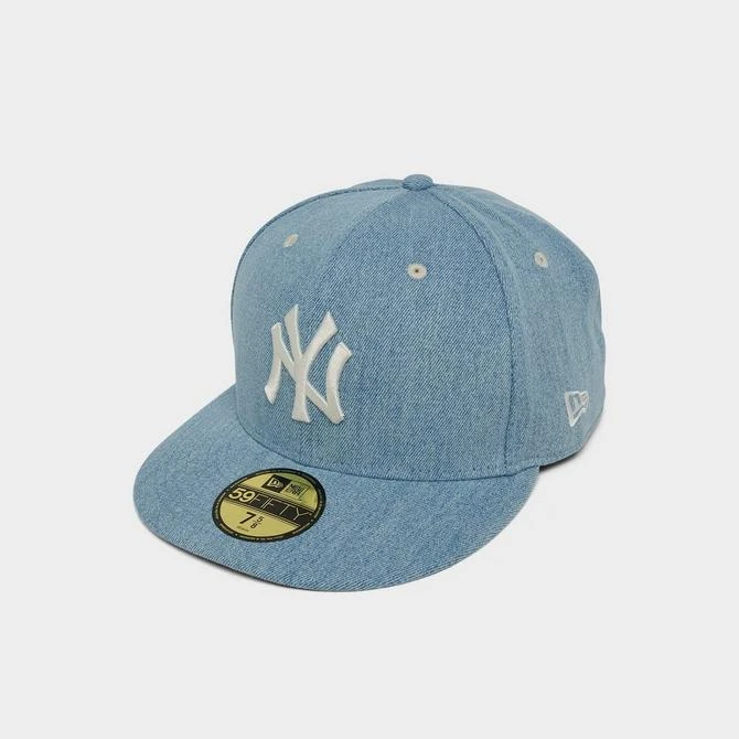 New Era New Era New York Yankees MLB 59FIFTY Denim Fitted Hat 5