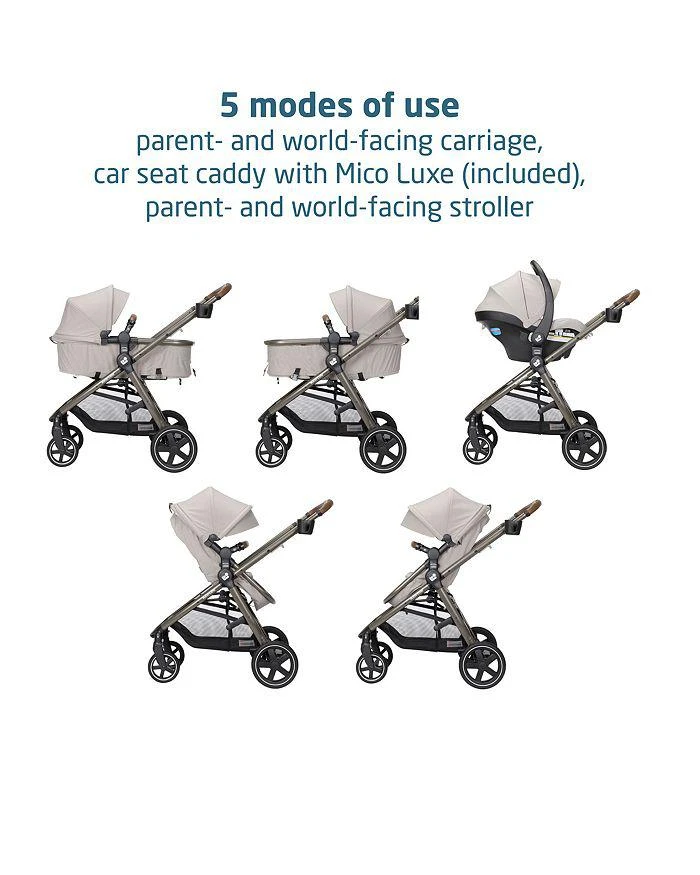 Maxi-Cosi Zelia™2 Luxe 5 in 1 Modular Travel System 2