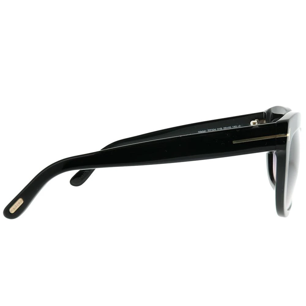 Tom Ford Alistair TF 524 01B Unisex Cat-Eye Sunglasses 3