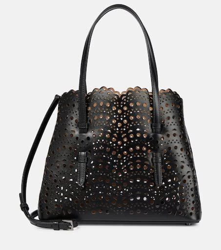 Alaïa Le Mina 25 Vienne Wave leather tote bag 1