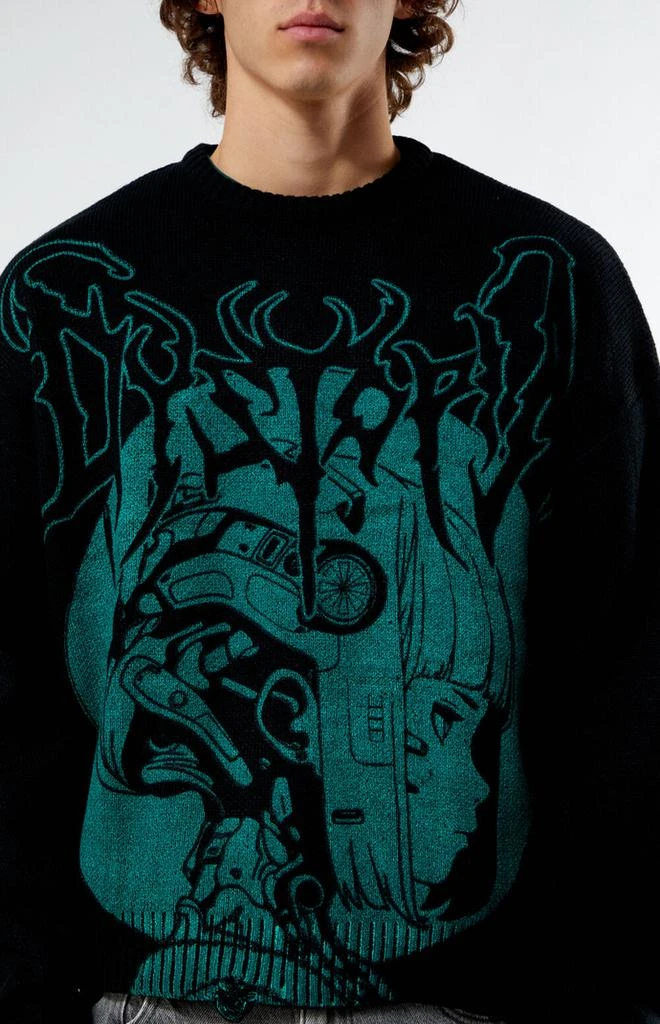 PacSun Dystopia Cropped Sweater 2