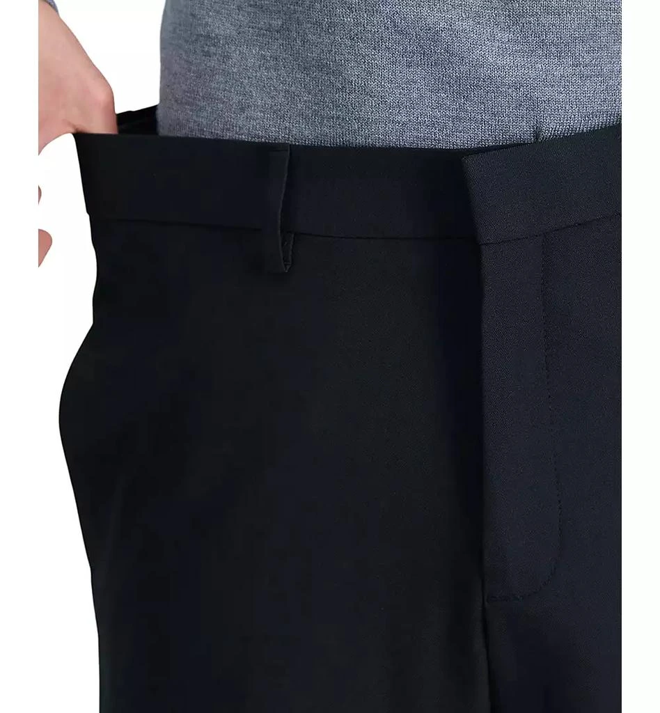 Haggar Men’s Premium Comfort Straight-Fit 4-Way Stretch Wrinkle-Free Flat-Front Dress Pants 5