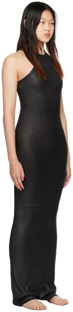 SKIMS Black Soft Lounge Shimmer Maxi Dress 2