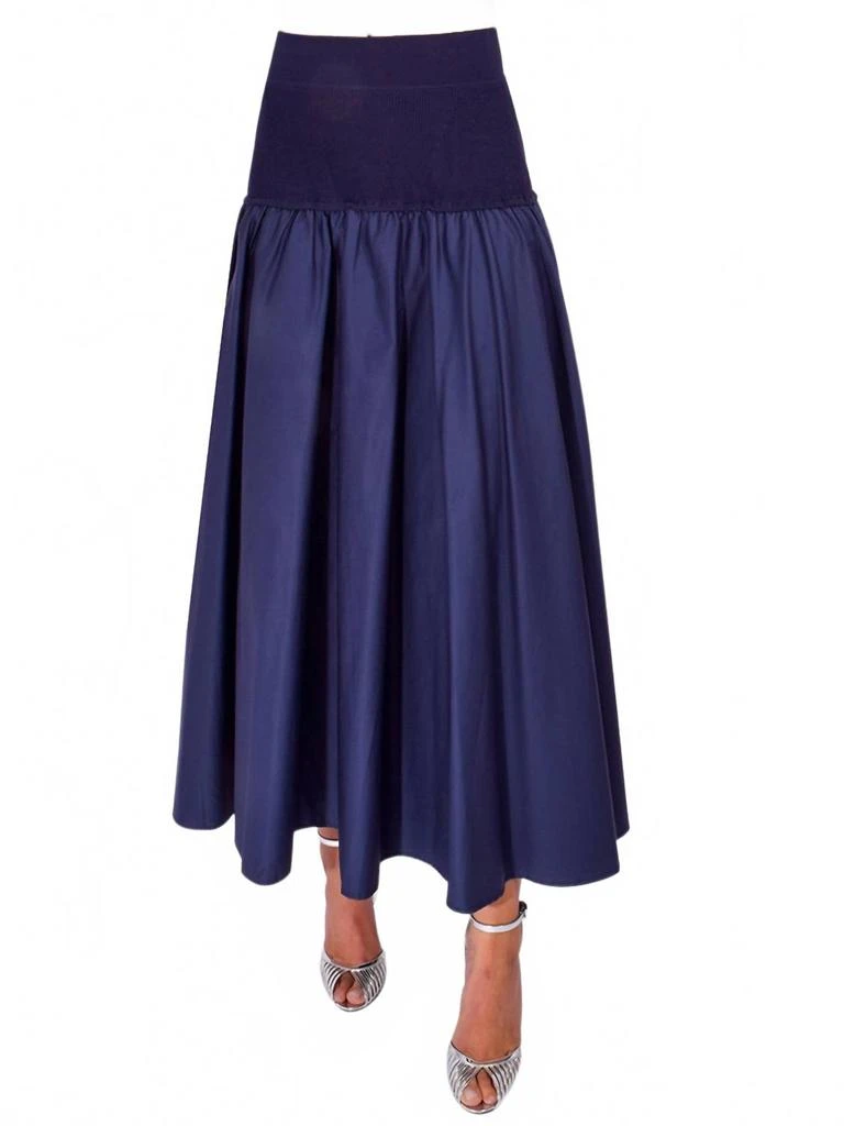 Karina Grimaldi Riley Knit Set In Navy 2