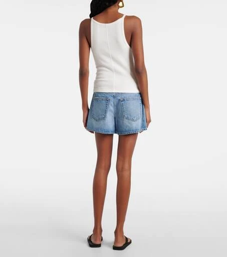 SLVRLAKE Ribbed-knit cotton jersey tank top 3