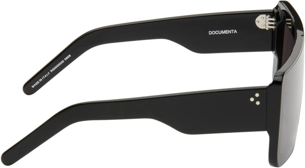 Rick Owens Black Hollywood Documenta Sunglasses 2
