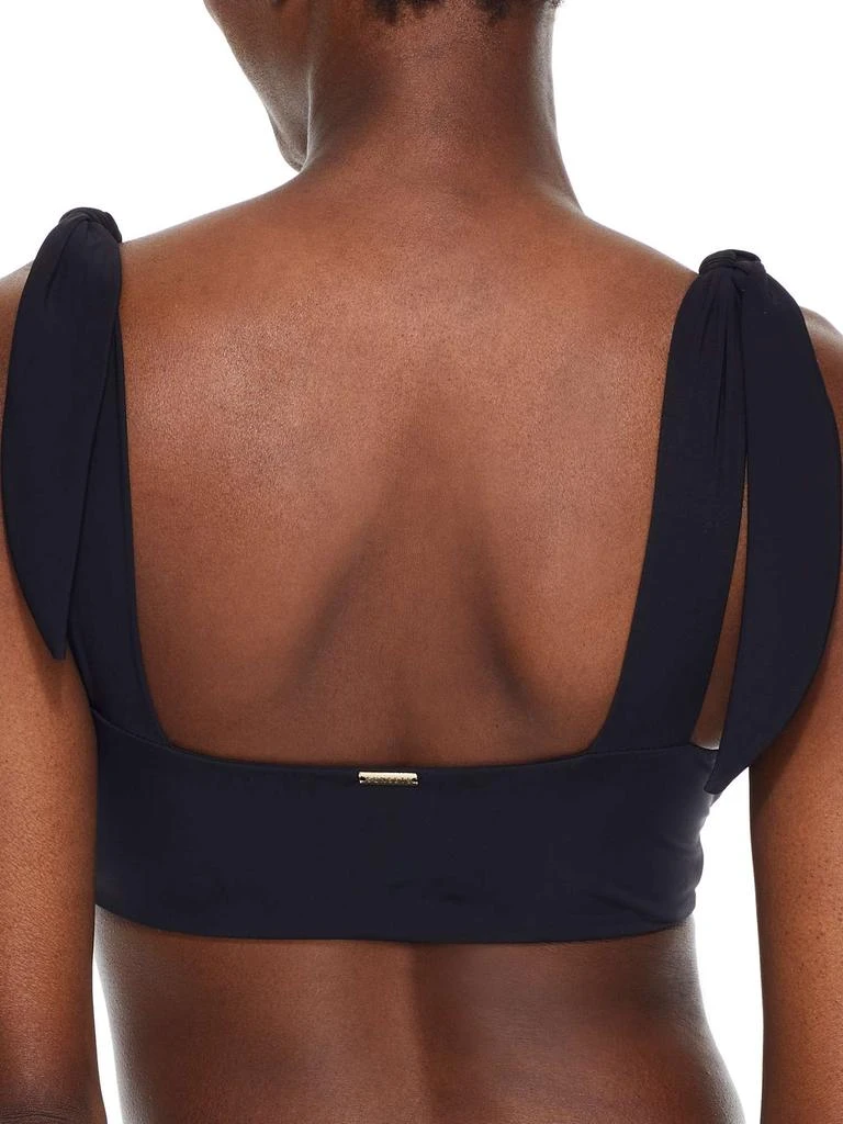 Sunsets Women
s Black Lily Wire-Free Bralette Bikini Top 2