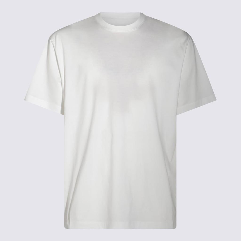 Y-3 White Cotton T-shirt