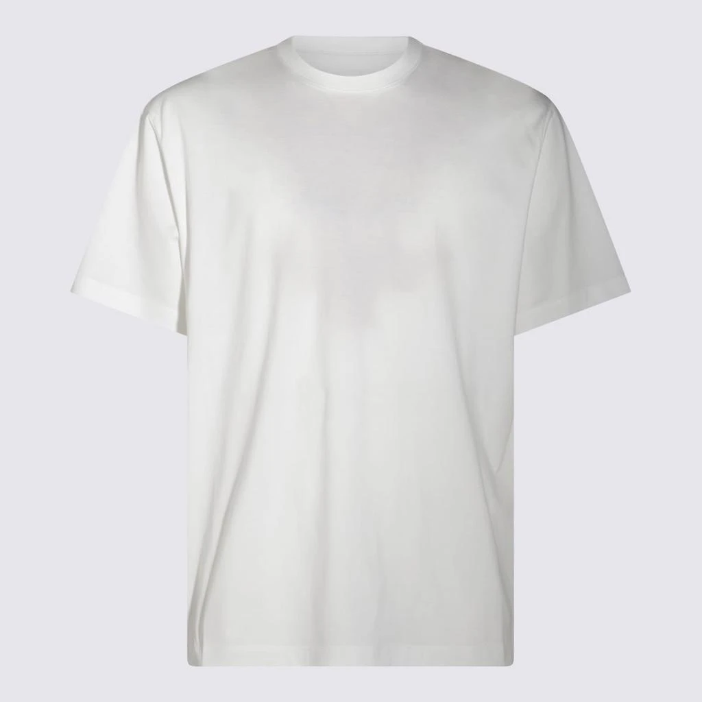 Y-3 White Cotton T-shirt 1