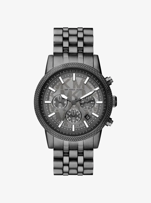 Michael Kors Oversized Hutton Gunmetal Watch