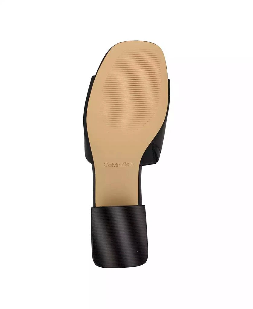 Calvin Klein Rowena Block Heel Slip-On Dress Sandals 5