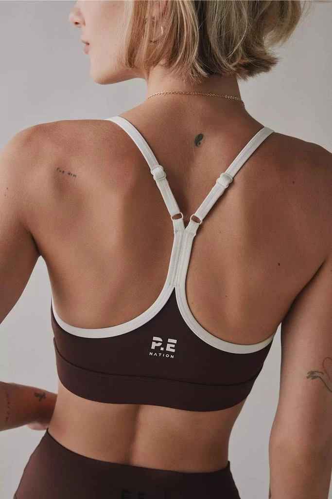 P.E Nation P.E Nation Signature Mahogany Sports Bra 4