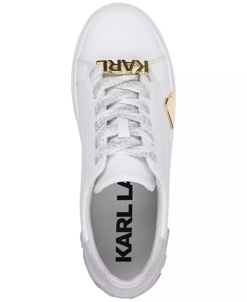 Karl Lagerfeld Paris Women
s Melora Lace-Up Sneakers 4