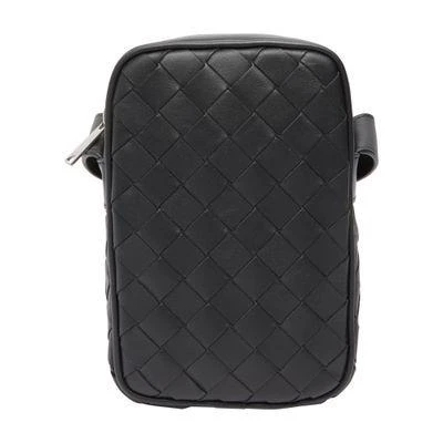 Bottega Veneta Intrecciato zippered phone pouch 1