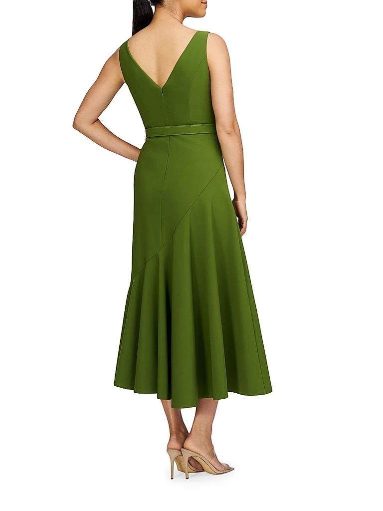 knee length dresses for ladies Annika Midi Dress  Kay Unger
