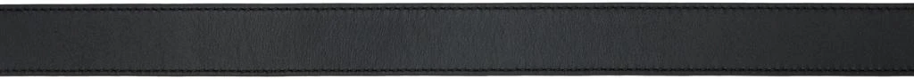 Max Mara Black Leather 30 Long Belt 2