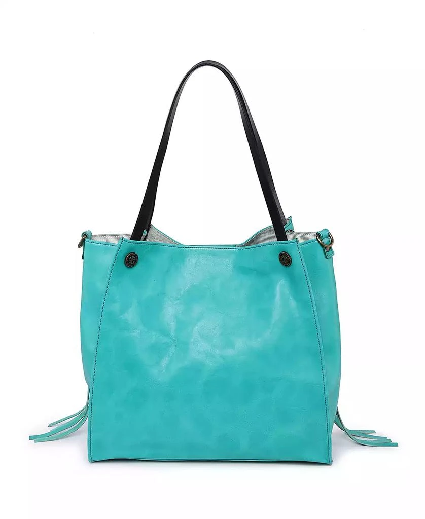 OLD TREND Women's Genuine Leather Daisy Tote Bag 3