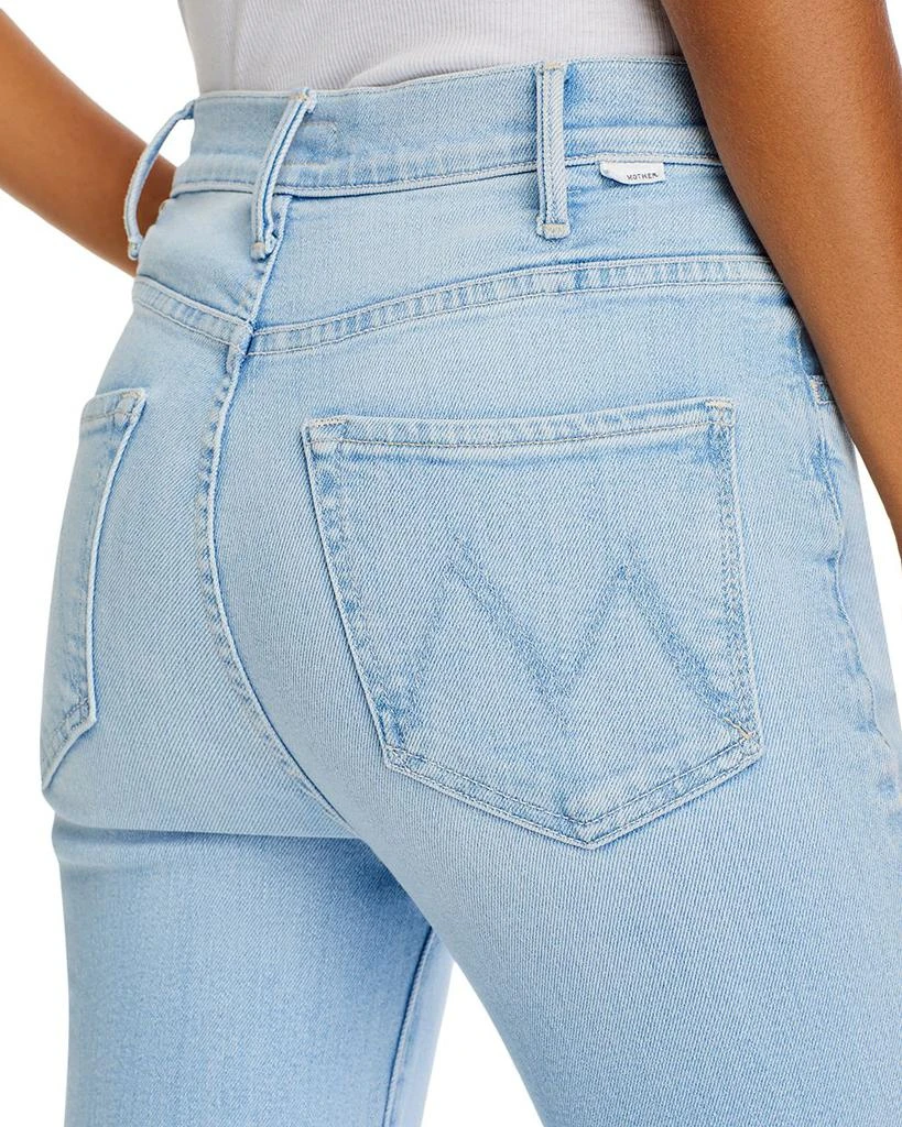 MOTHER The Hustler Fray High Rise Ankle Jeans in Ball in Your Court 6