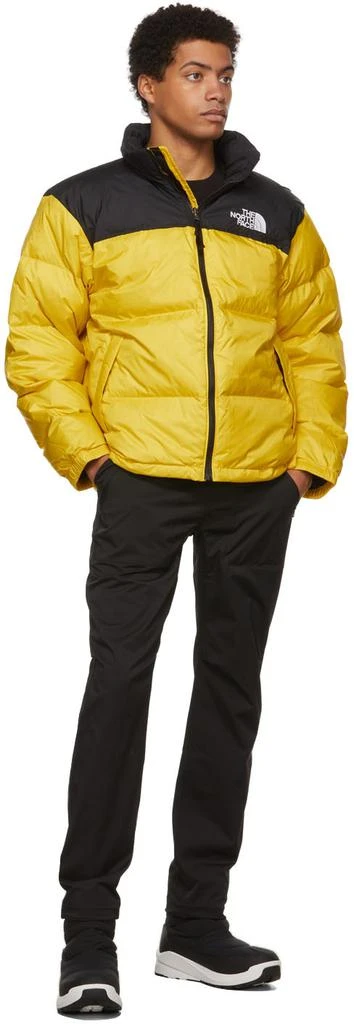 The North Face Black & Yellow Down 1996 Retro Nuptse Jacket 4