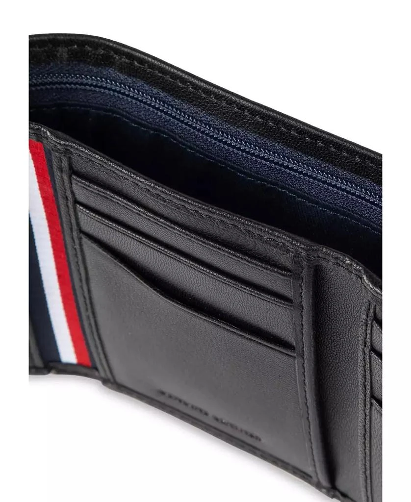Tommy Hilfiger Men's Hidden Zipper Trifold RFID Wallet 4