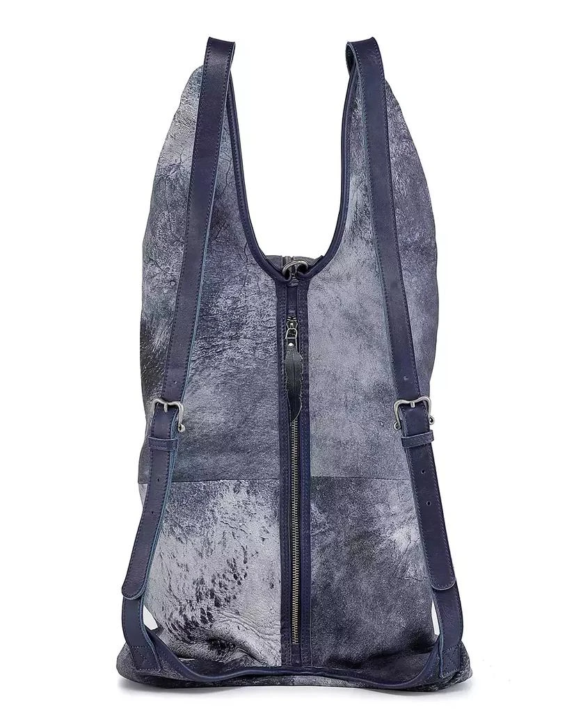 OLD TREND Women's Genuine Leather Dorado Hobo Convertible Backpack 9