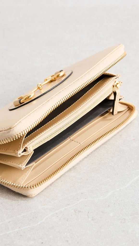 Shopbop Archive Gucci Horsebit 1955 Zip Around Wallet 4