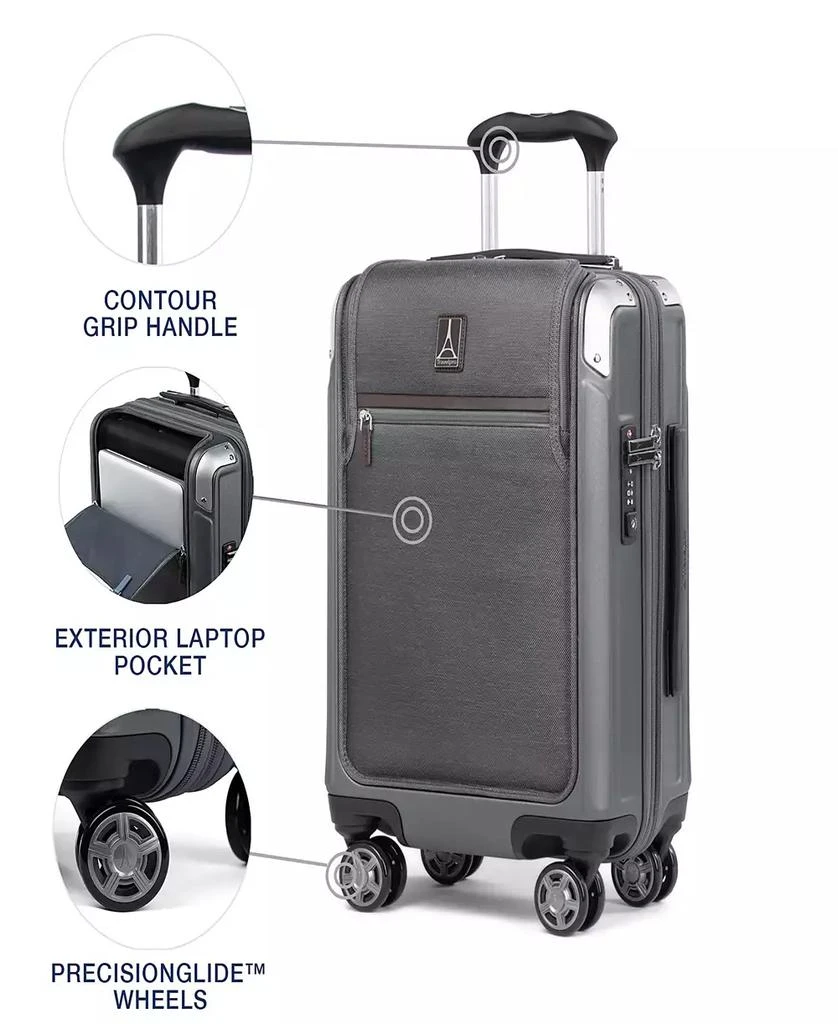 Travelpro Platinum Elite Hardside Compact Business Plus Carry-on Spinner 9
